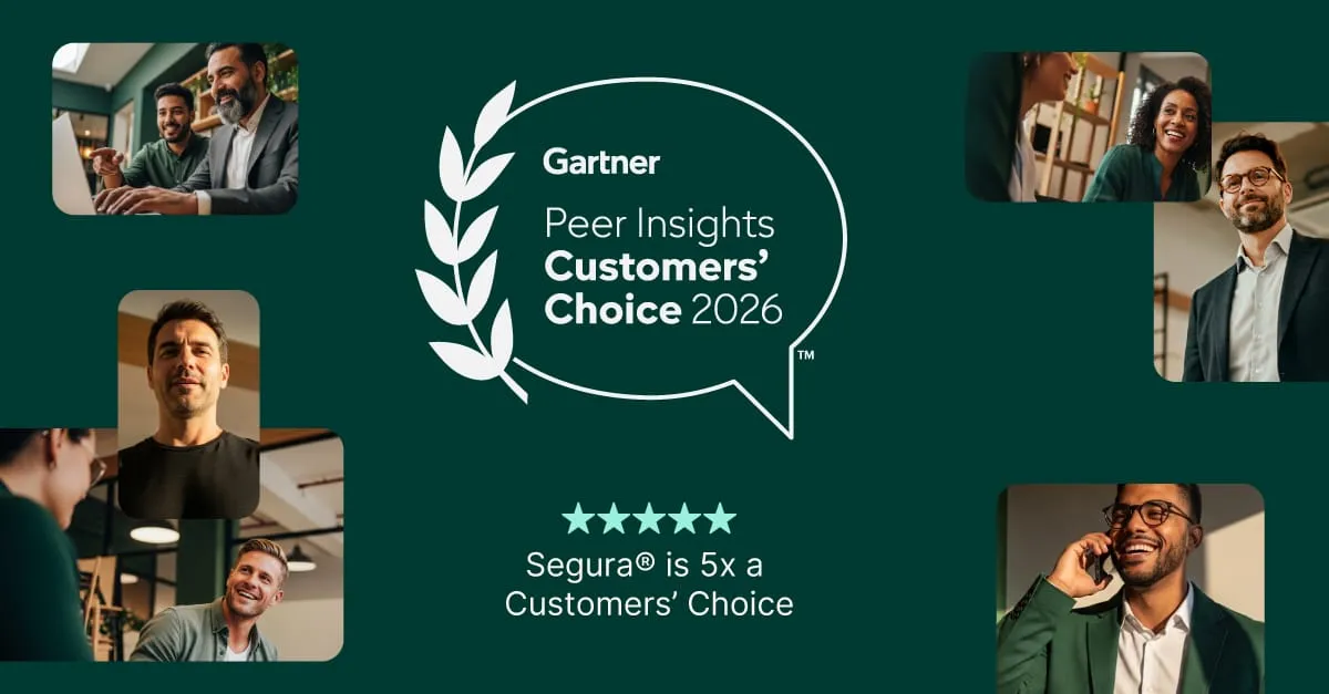Segura™ Named a Customers' Choice in the 2026 Gartner® Peer Insights™ Voice of the Customer for PAM Report for the Fifth Time