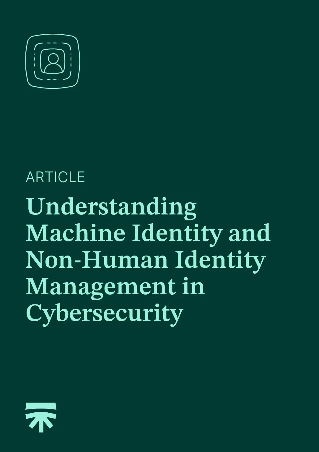 Cover of the article “Machine and Non-Human Identity”