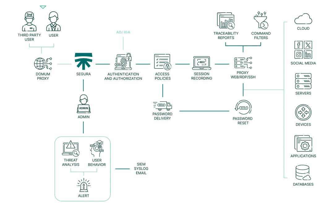 domum remote access product flowchart