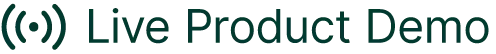 Live Product Demo