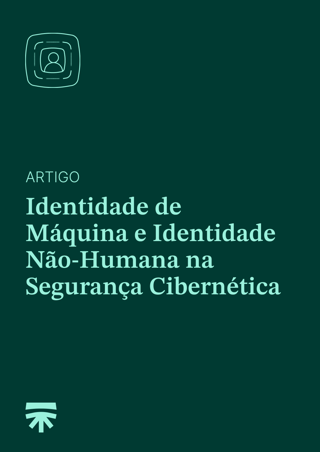 Capa do artigo “Identidade de máquina e não humana”